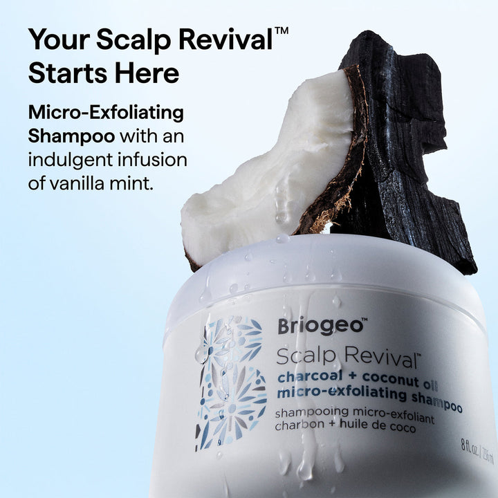 Scalp Revival Charcoal + Coconut Oil Micro Exfoliating Shampoo