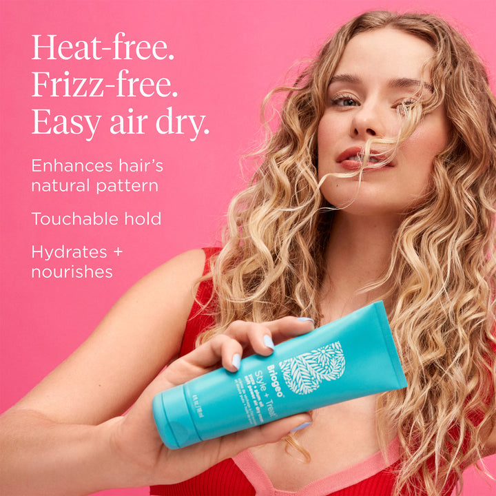Style + Treat Yuzu + Plum Oil Soft Power Air Dry Cream