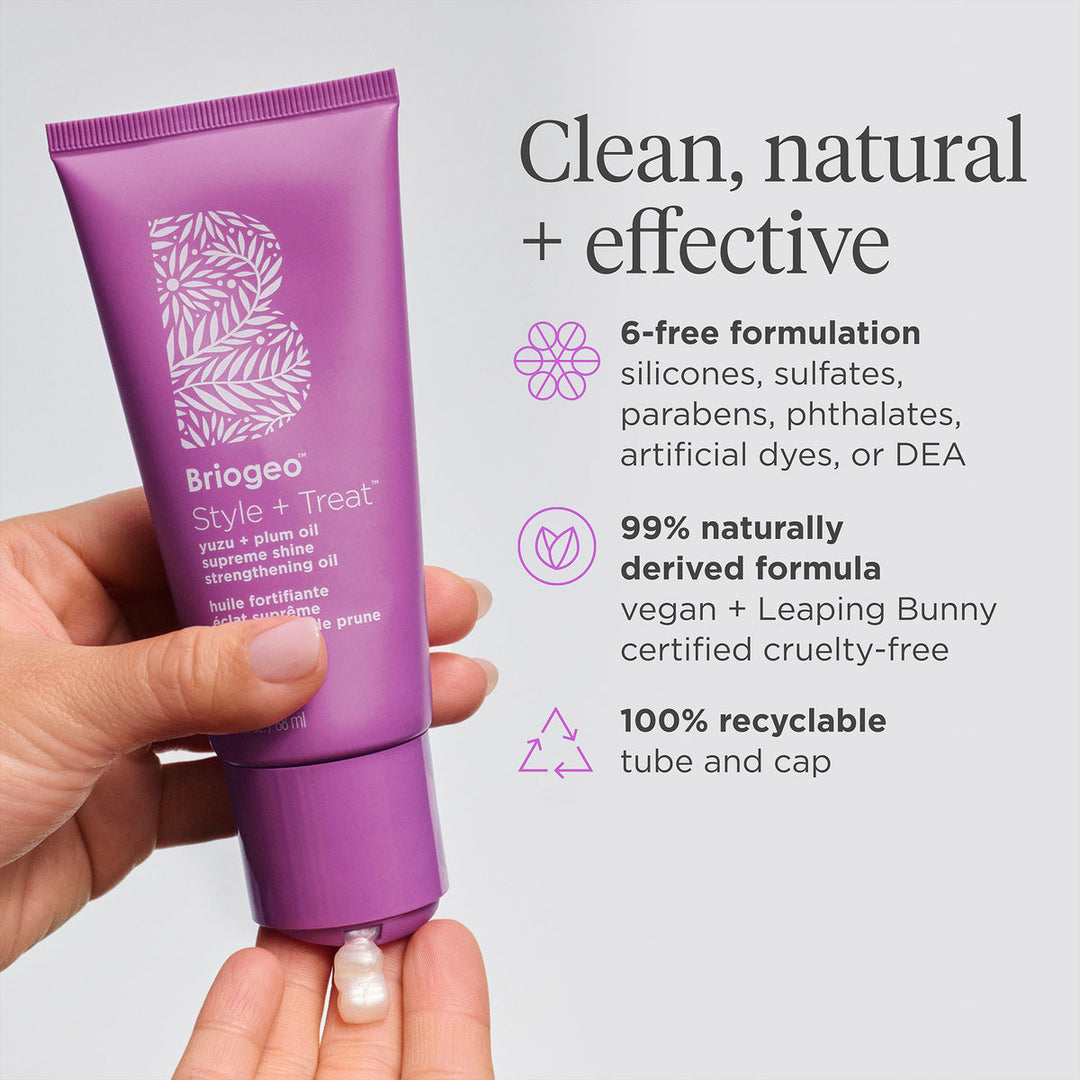 Style + Treat Yuzu + Plum Oil Supreme Shine Strengthening Oil