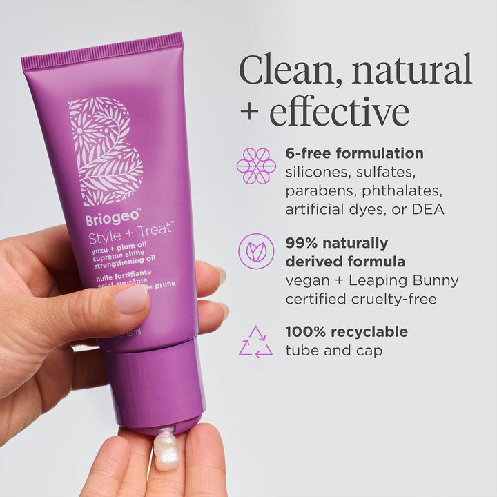 Style + Treat Yuzu + Plum Oil Supreme Shine Strengthening Oil