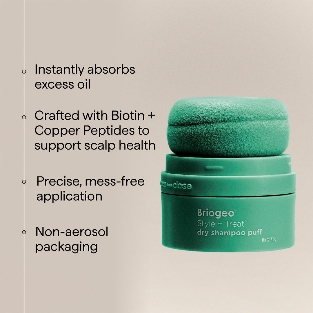 Style + Treat Dry Shampoo Puff