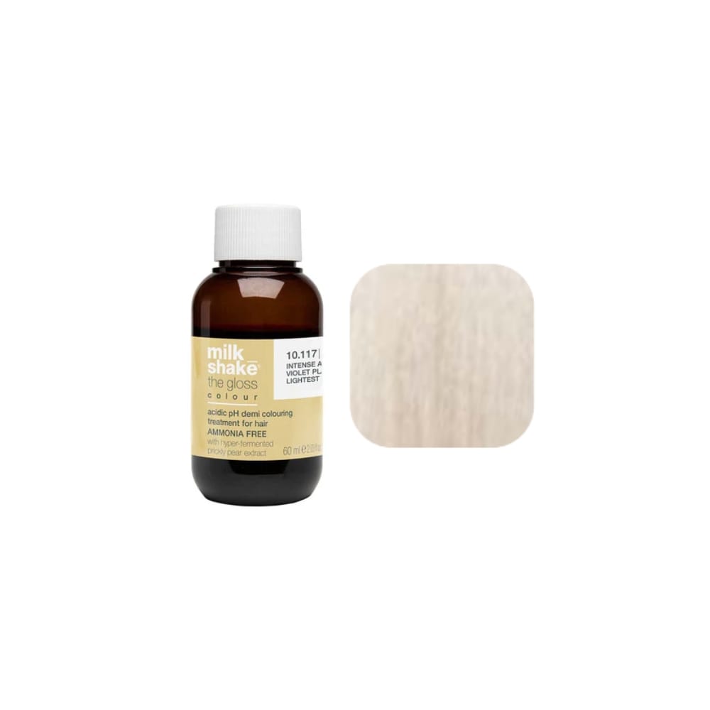 The Gloss Colour Semi-permanent liquid hair color 10AAV Platinum Blonde Very Light Ash Intense Violet