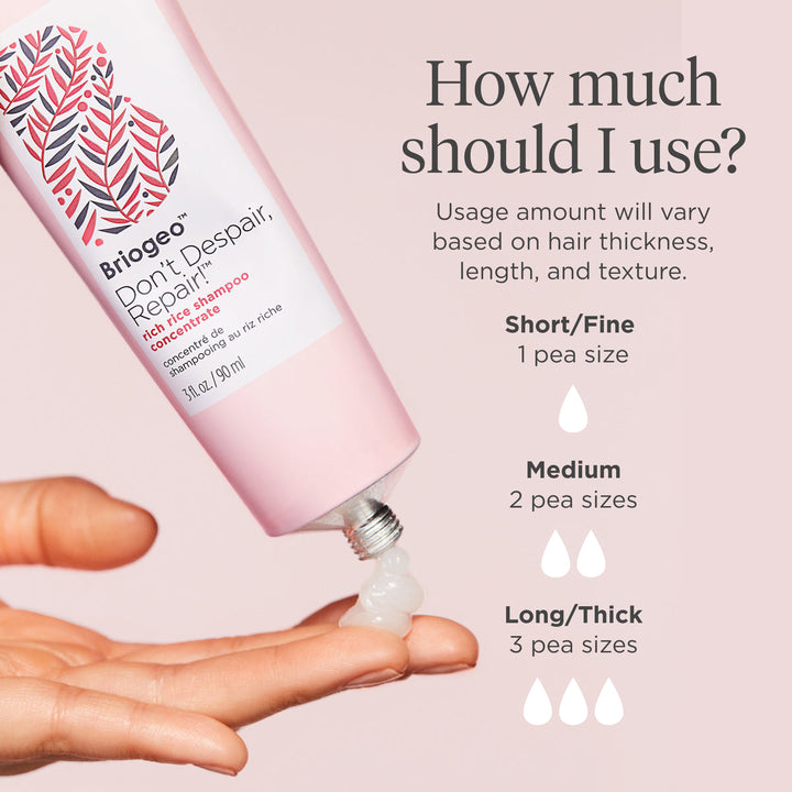 Don't Despair Repair Rich Rice Shampoo Concentrate