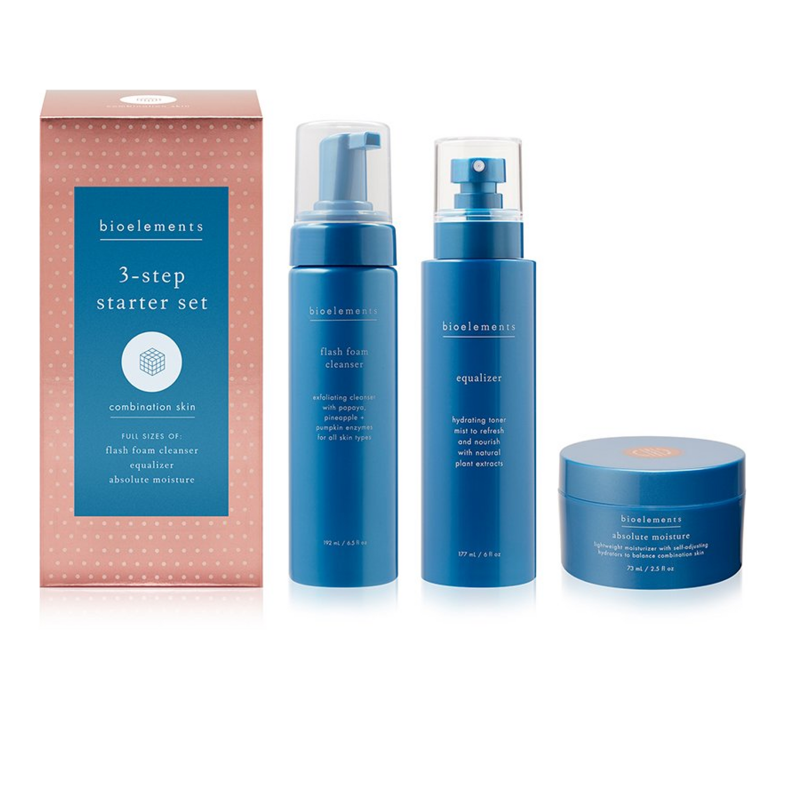 3 Step Starter Kit For Combination Skin