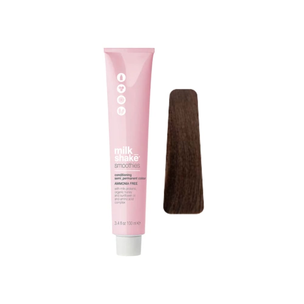 Smoothies Semi-permanent hair color 4CA Medium Ash Copper Brown