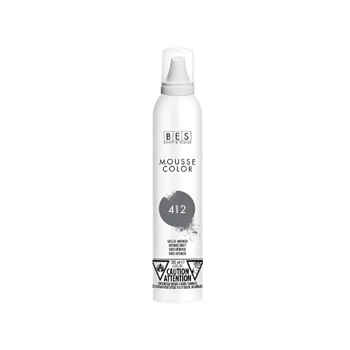 Mousse Color 412 Intense Gray