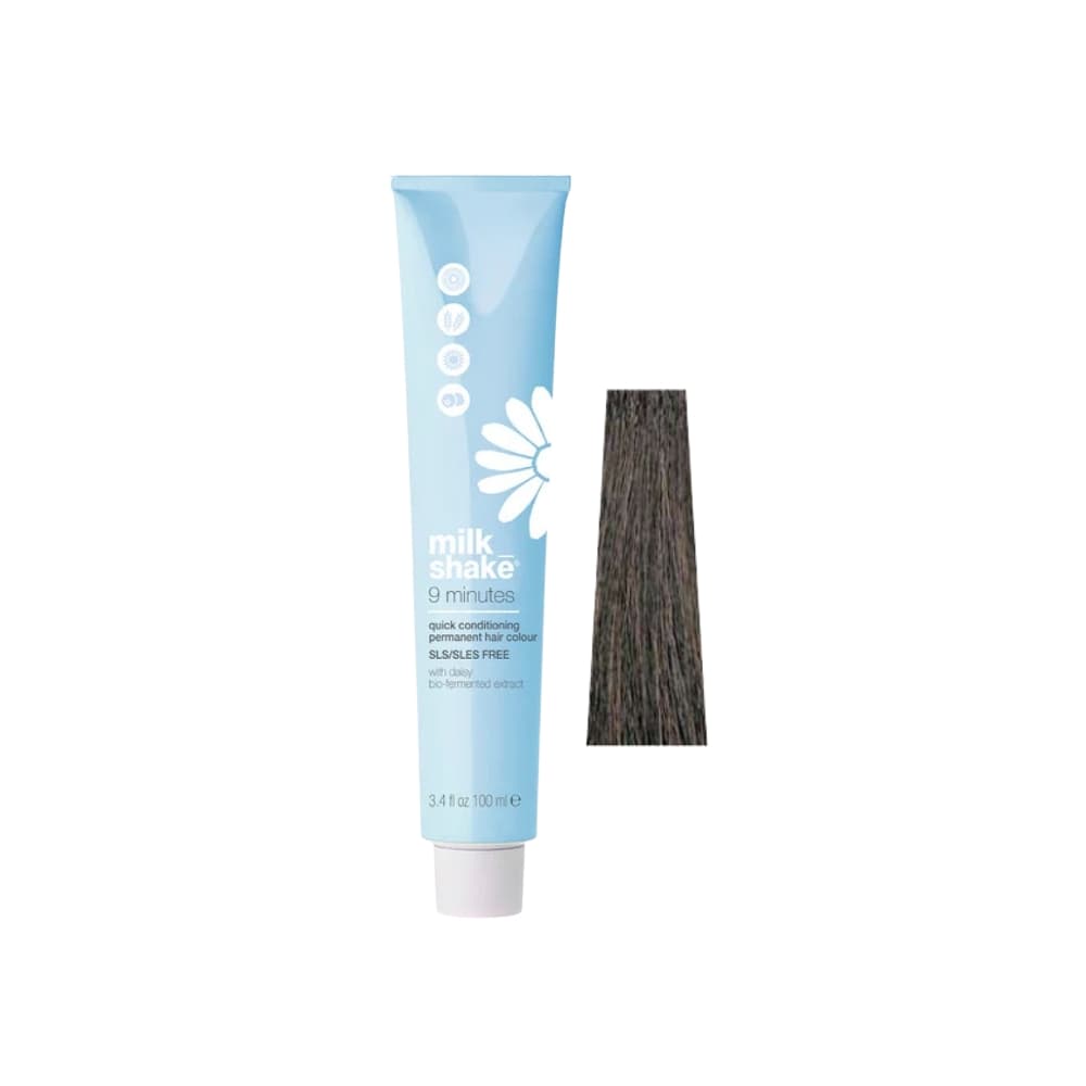 9 Minutes Color Permanent cream coloring 5A Light ash brown