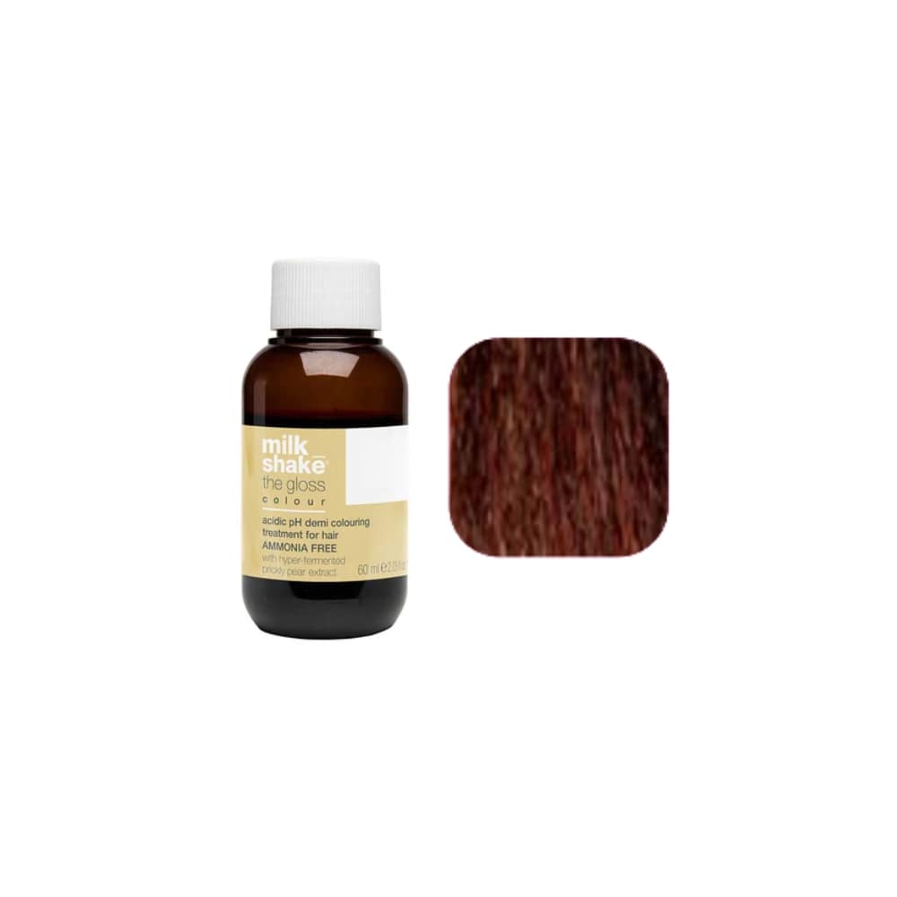 The Gloss Colour 5M Semi-Permanent Liquid Hair Color, Light Mahogany Brown