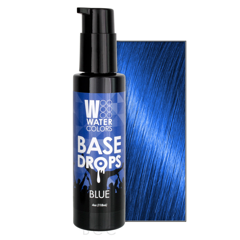 Water Color Blue Base Drops