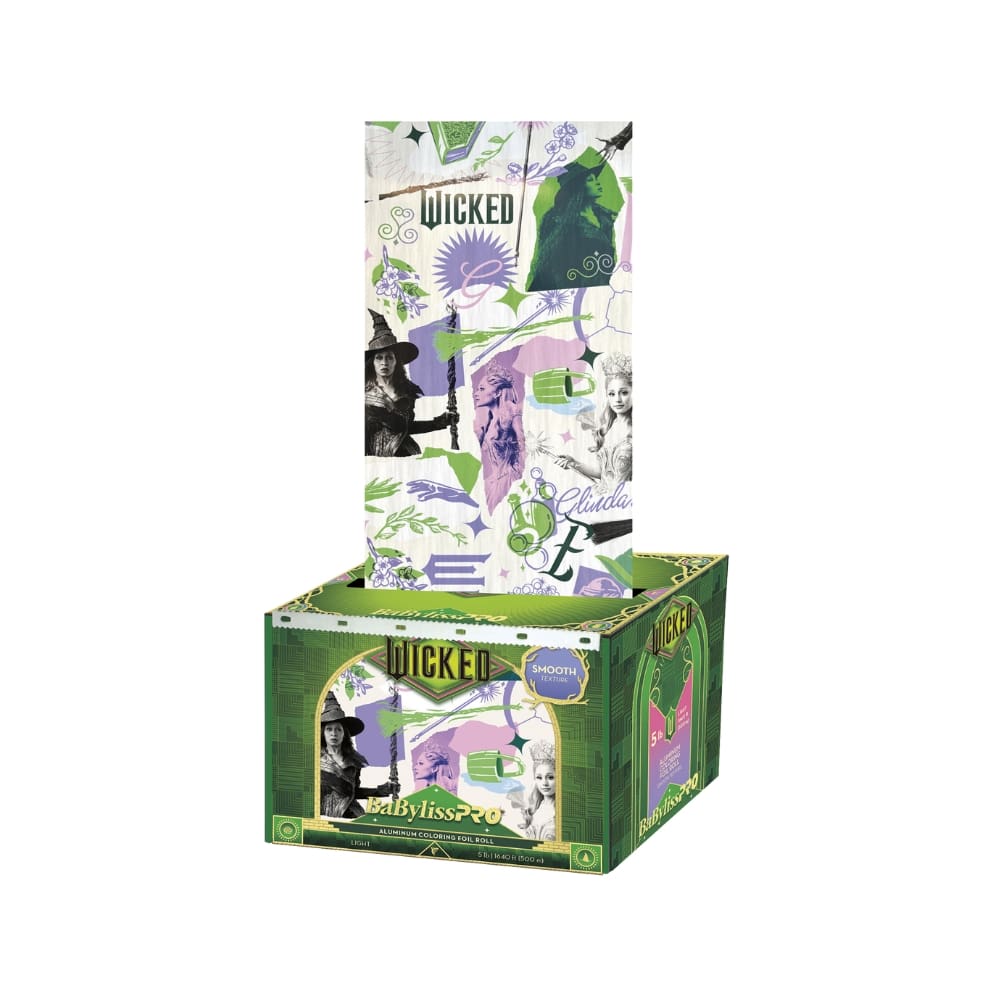 Wicked Aluminum foil roll for smooth coloring - lightweight