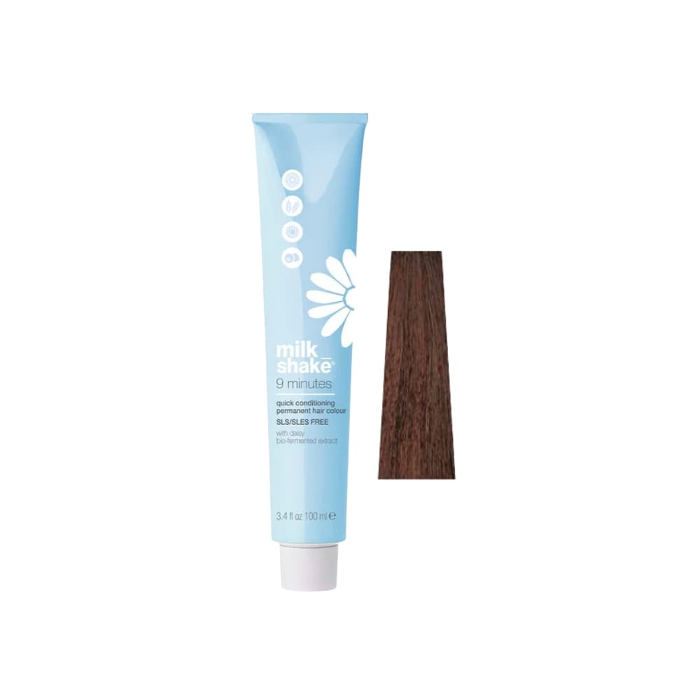9 Minutes Color Permanent cream color 6CA Intense dark ash copper blonde