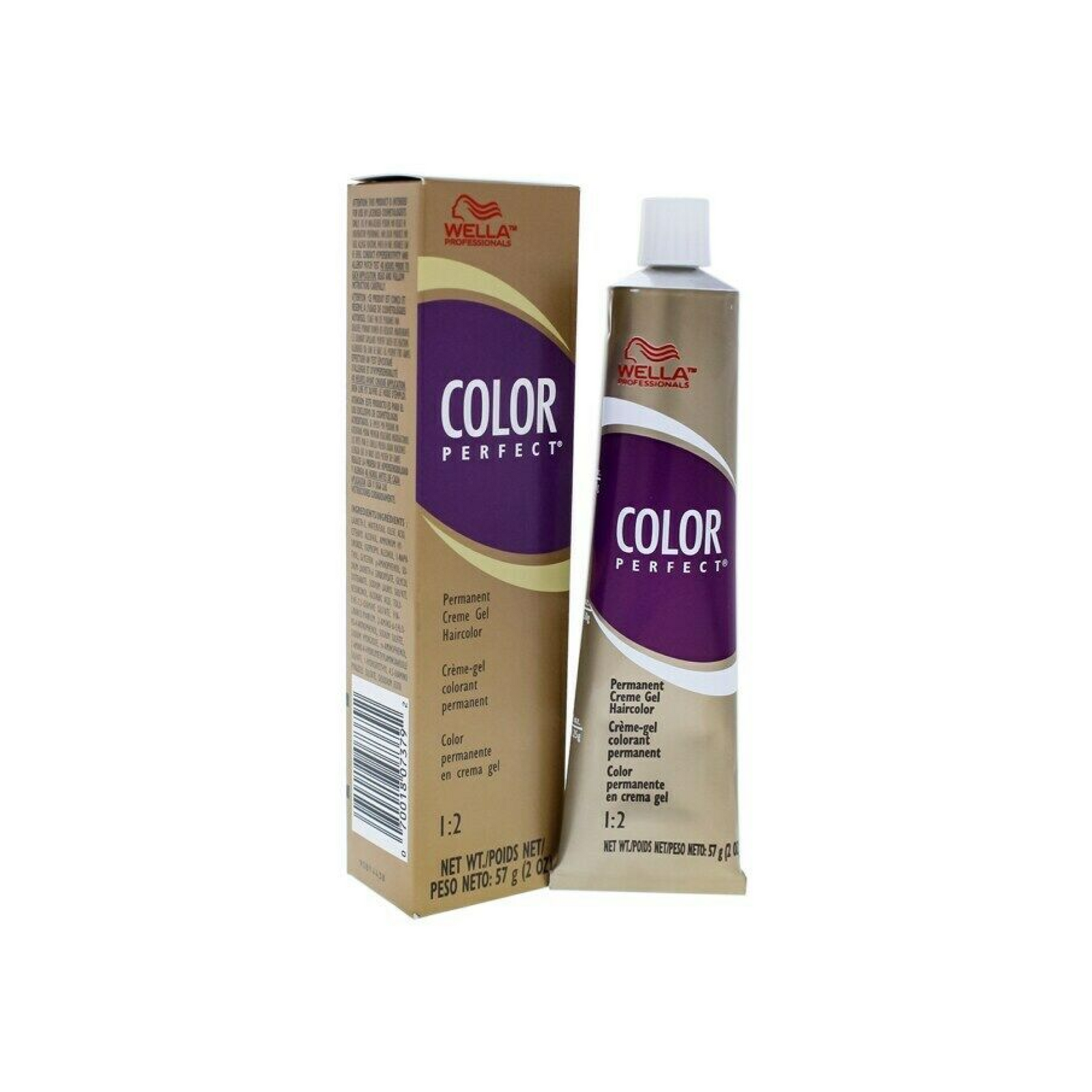 6WB Color Perfect Warm Dark Blonde Permanent Cream Gel Hair Color