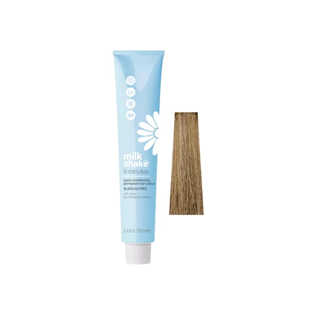 9 Minutes Color Permanent cream coloring 8A Light ash blonde