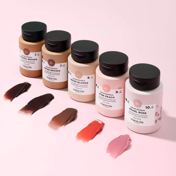 Color Refresh Beige Brown Semi Permanent Color Mask 7.23