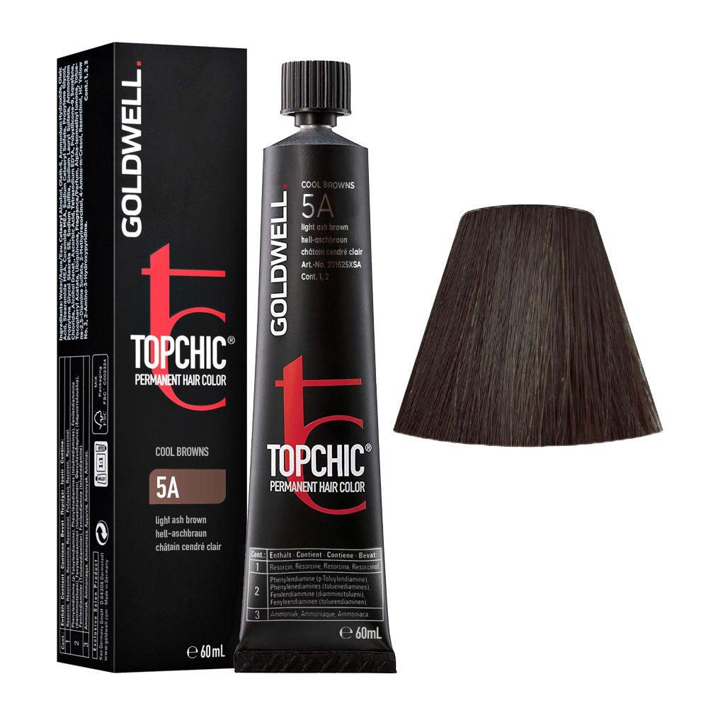 Topchic 5A Light Ash Brown Permanent Hair Color