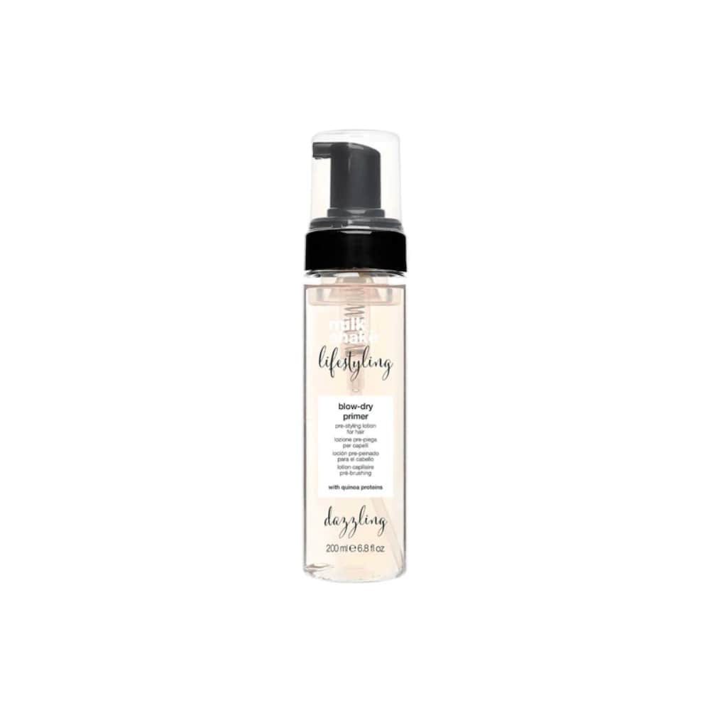Pre-blow-dry hair lotion