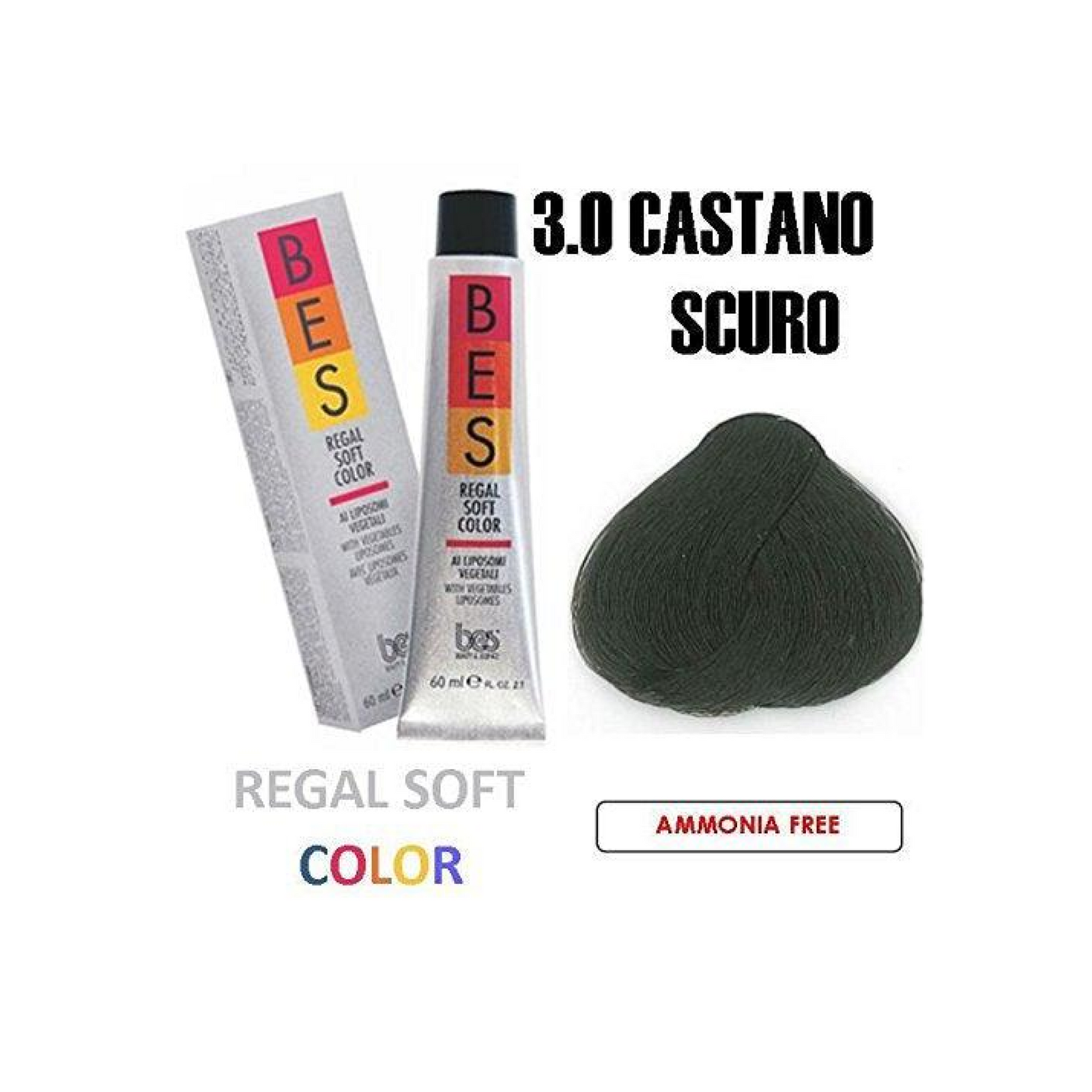 Bes Regal Soft Color 3.0 Dark Brown