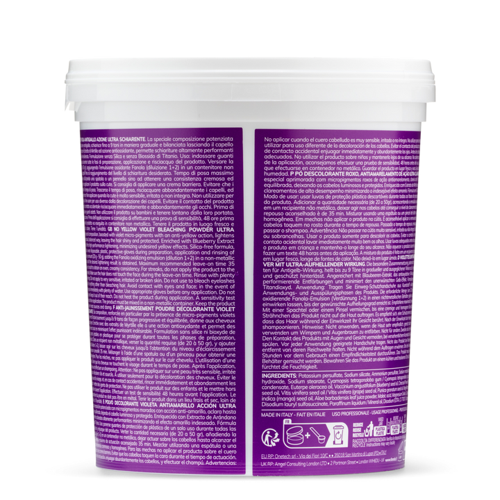 No Yellow Color Violet Ultra Lightener 9