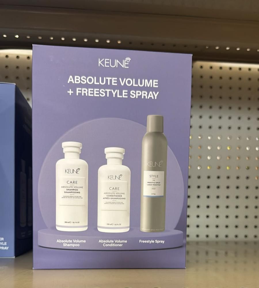 Absolute Volume Shampoo, conditioner & free style spray(trio)