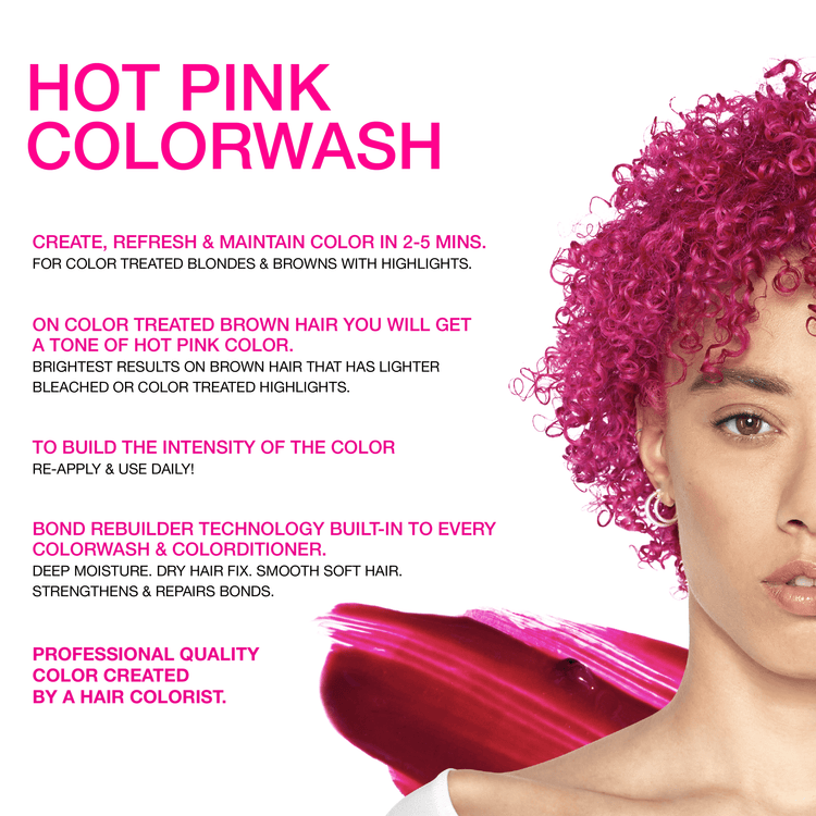 Viral Colorwash Cleanse+Color Extreme Hot Pink