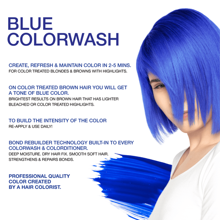 Viral Colorwash Cleanse+Color Extreme Blue