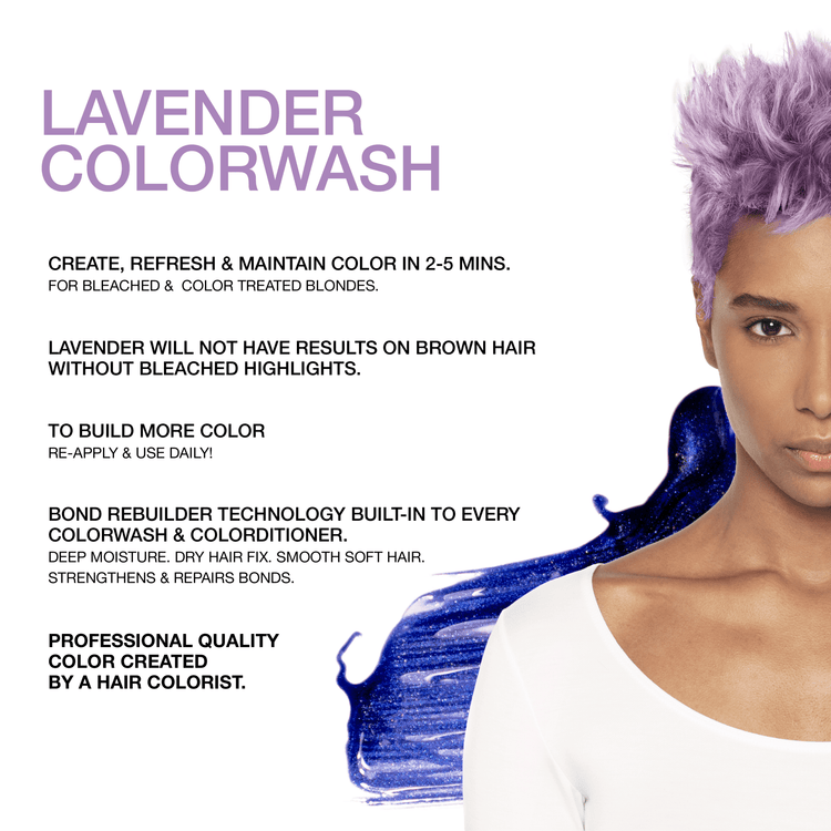 Viral Colorwash Cleanse+Color Pastel Lavender