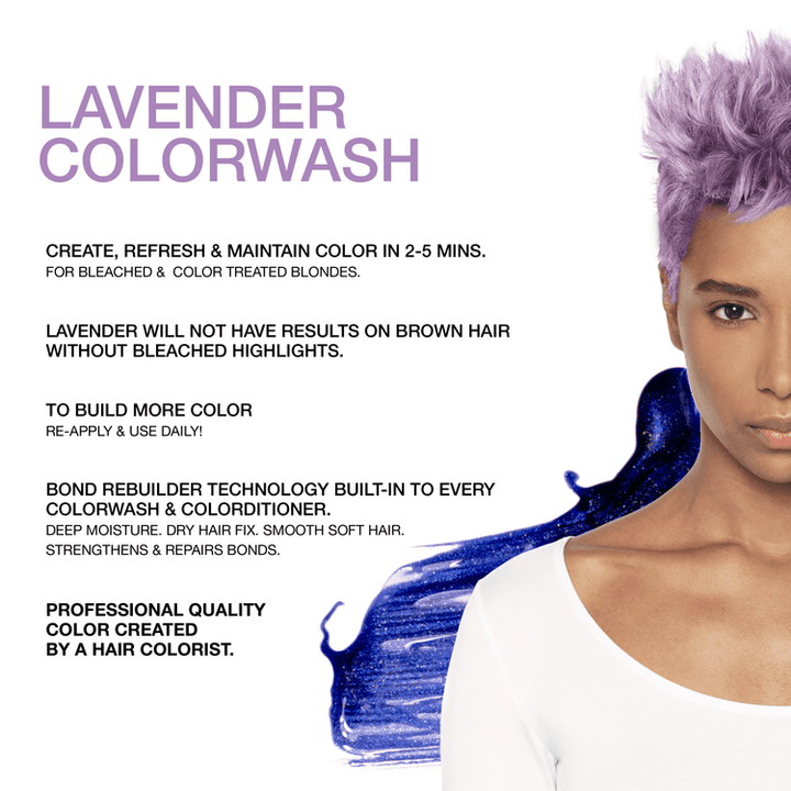 Viral Colorwash Cleanse+Color Pastel Lavender