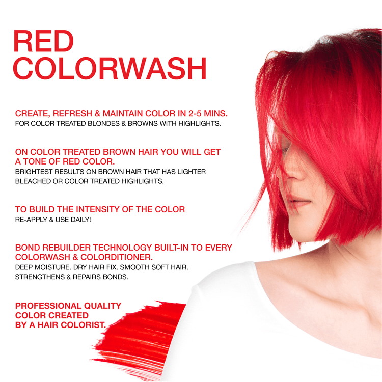 Viral Colorwash Cleanse+Color Extreme Red