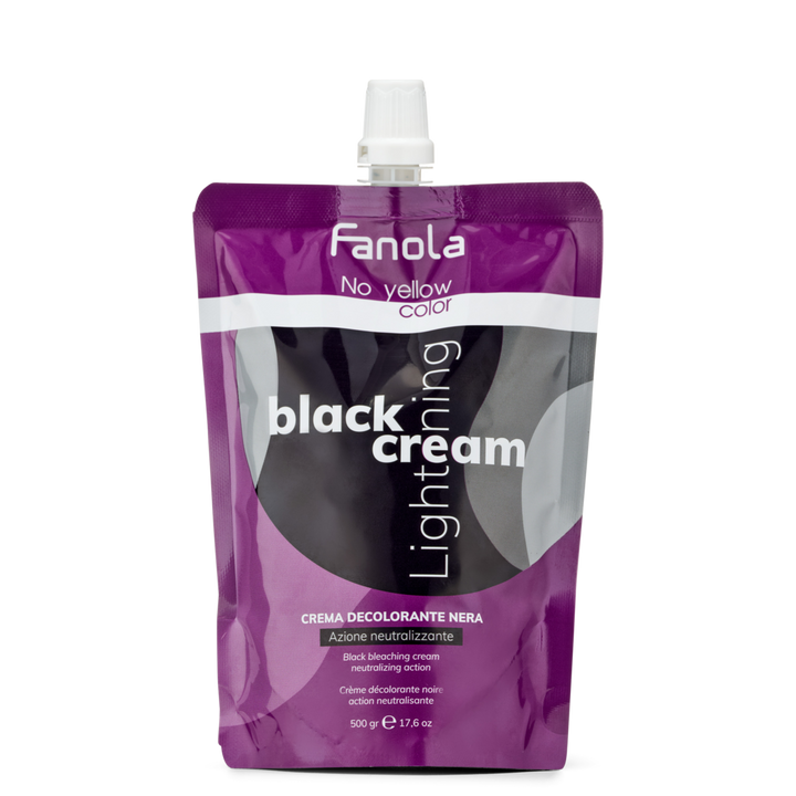 No Yellow Color Black Lightening Cream