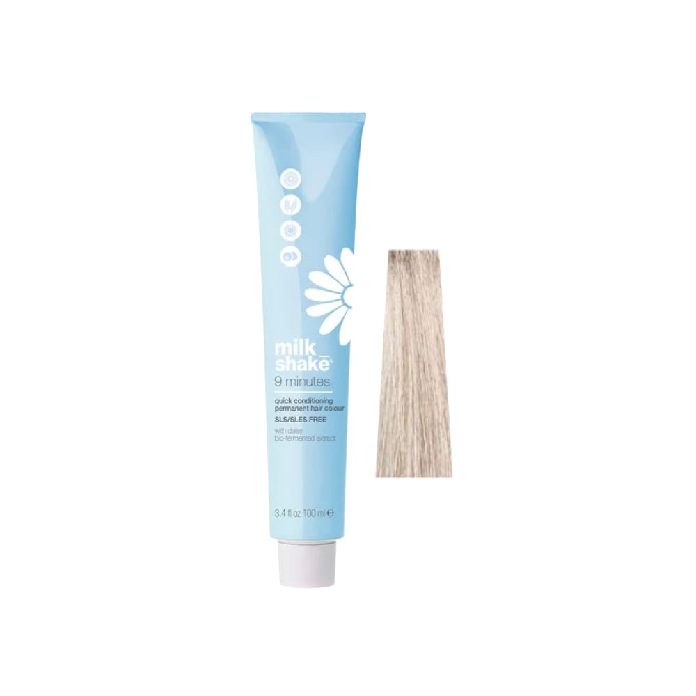 9 Minutes Color Permanent cream coloring 10A Ultra light ash platinum blonde