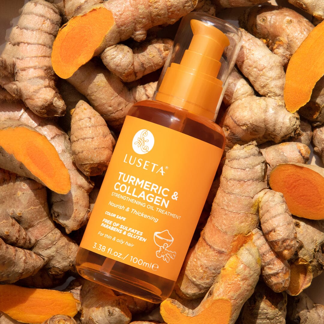 Luseta Turmeric & Collagen Strengthening Oil Treatment