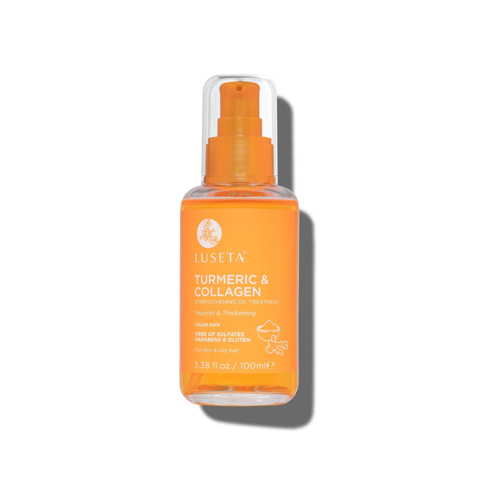 Luseta Turmeric & Collagen Strengthening Oil Treatment