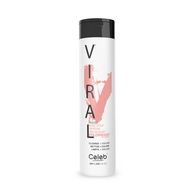 Viral Colorwash Cleanse+Color Pastel Rose Gold
