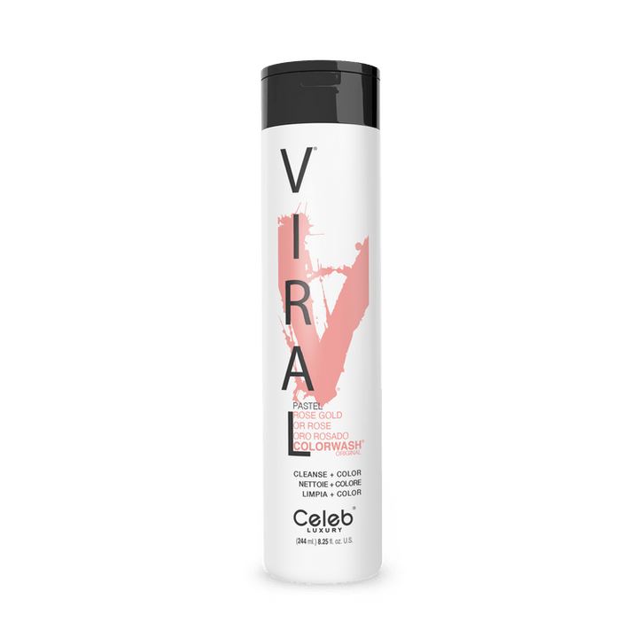 Viral Colorwash Cleanse+Color Pastel Rose Gold