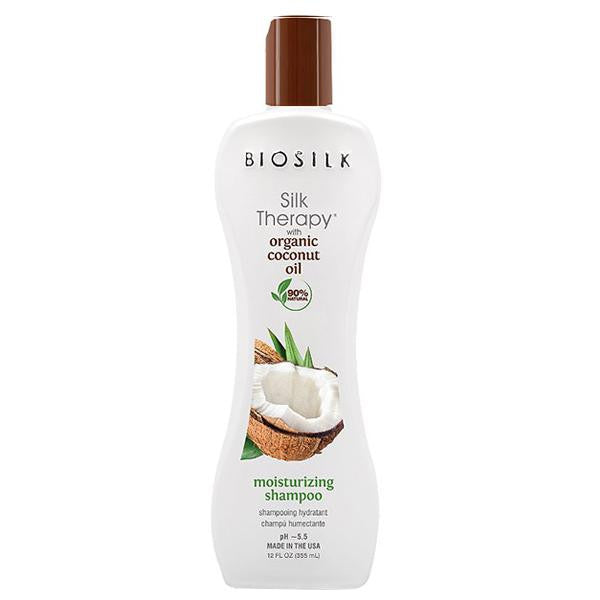 Silk Therapy Natural Coconut Oil Moisturizing Shampoo