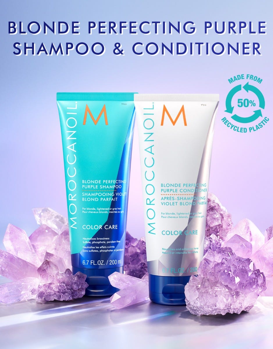Blonde Perfecting Purple Shampoo For blonde, lightened brunette, and grey hair