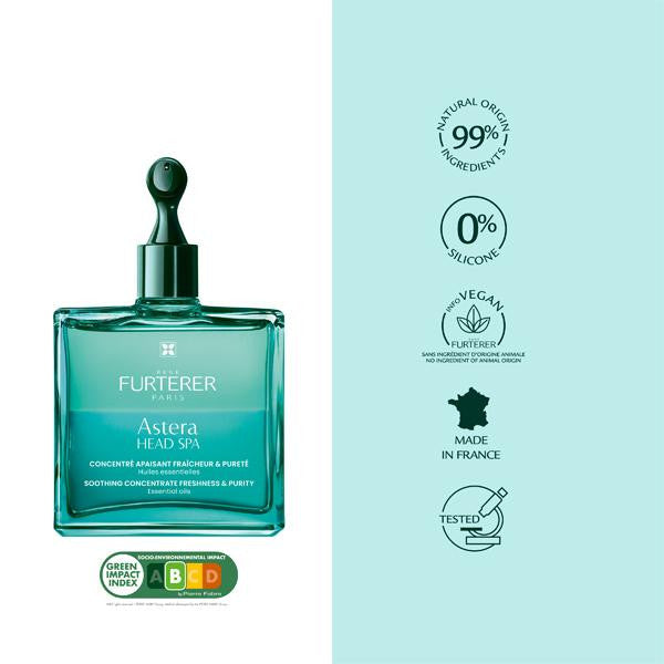 Astera Head Spa Soothing Concentrate Freshness & Purity Essential Oils