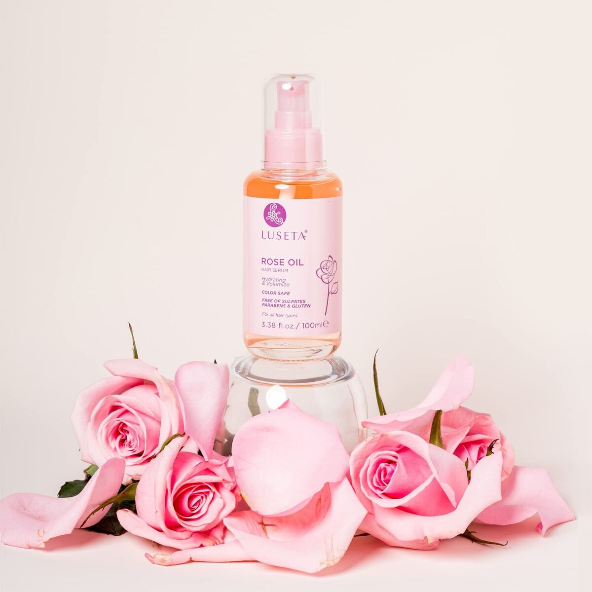 Luseta Rose Oil Hair Serum 100 mL