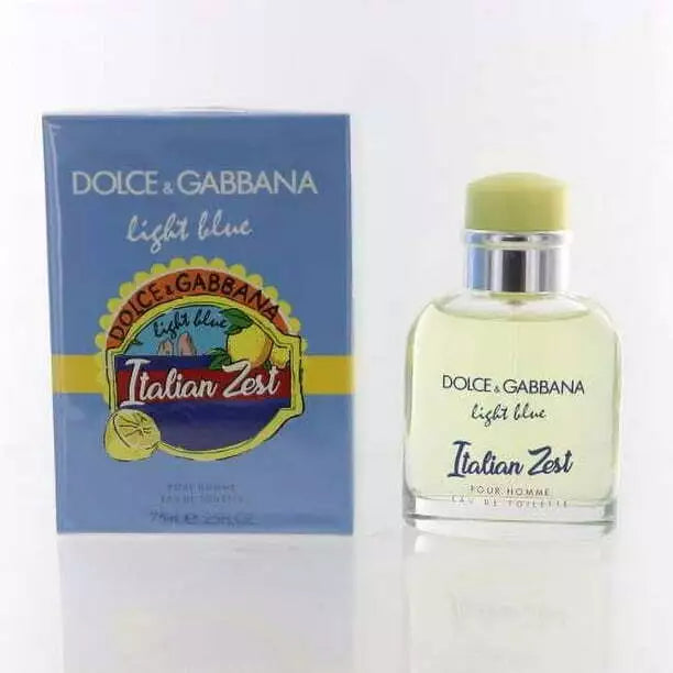 Light Blue Italian Zest Eau de toilette Men