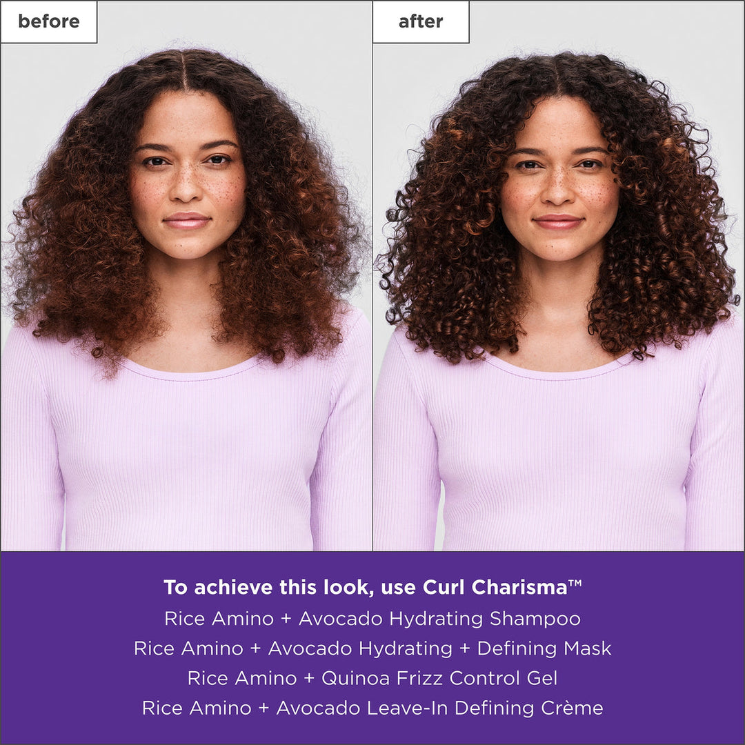 Curl Charisma Rice Amino + Quinoa Frizz Control Gel
