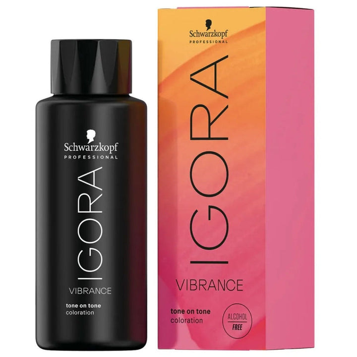 Igora Vibrance Tone on Tone Coloration 4.63 Medium Brown Chocolate Matte