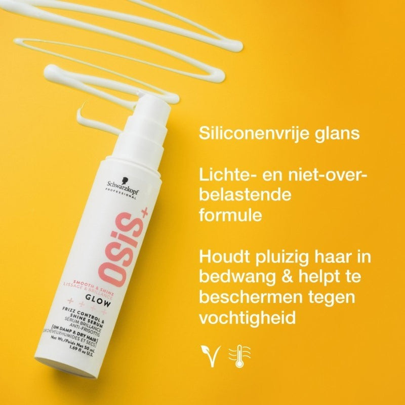 Osis+ Smooth & Shine Glow Frizz Control & Shine Serum