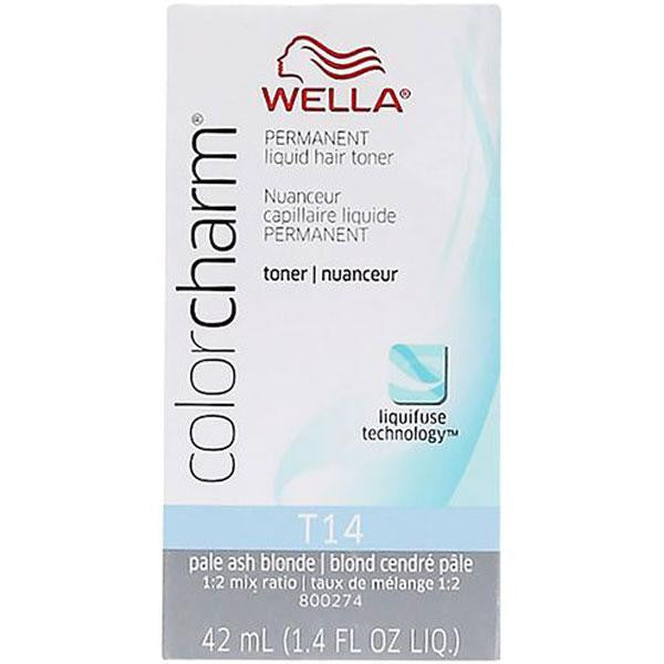Color Charm Liquid Hair Toner T14 Pale Ash Blonde