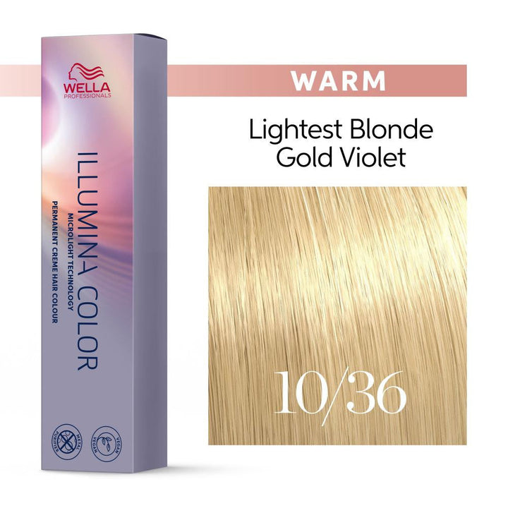Illumina 10/36 - Lightest Gold Violet Blonde