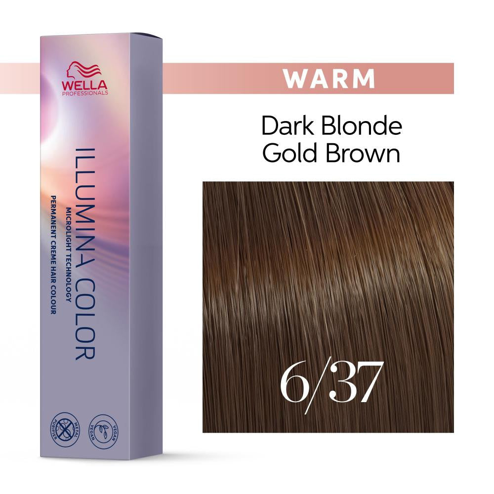 Illumina 6/37 Blond Brun Foncé Doré