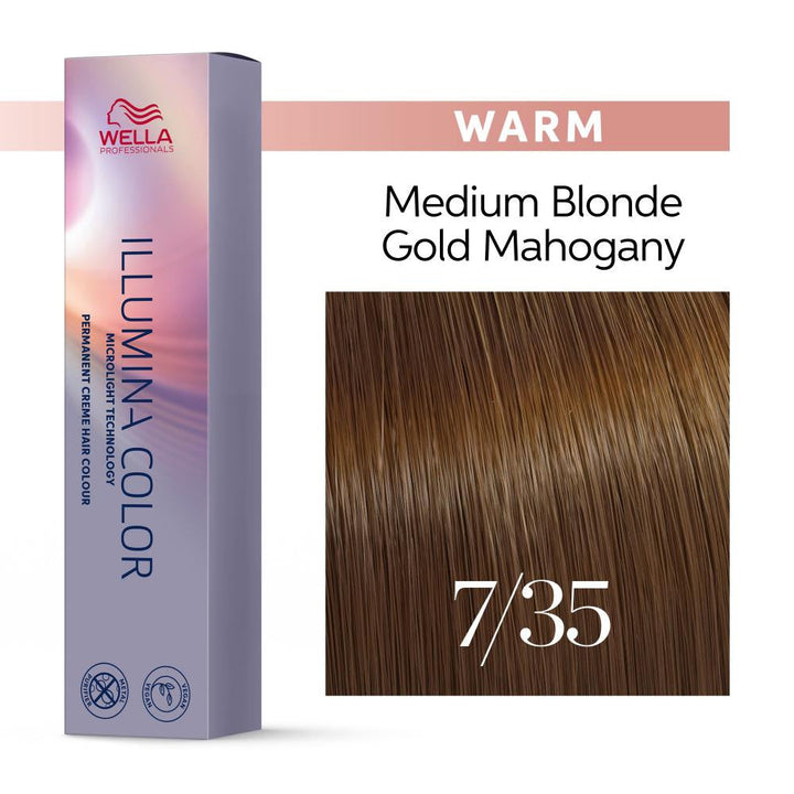 Illumina 7/35 - Medium Gold Mahogany Blonde