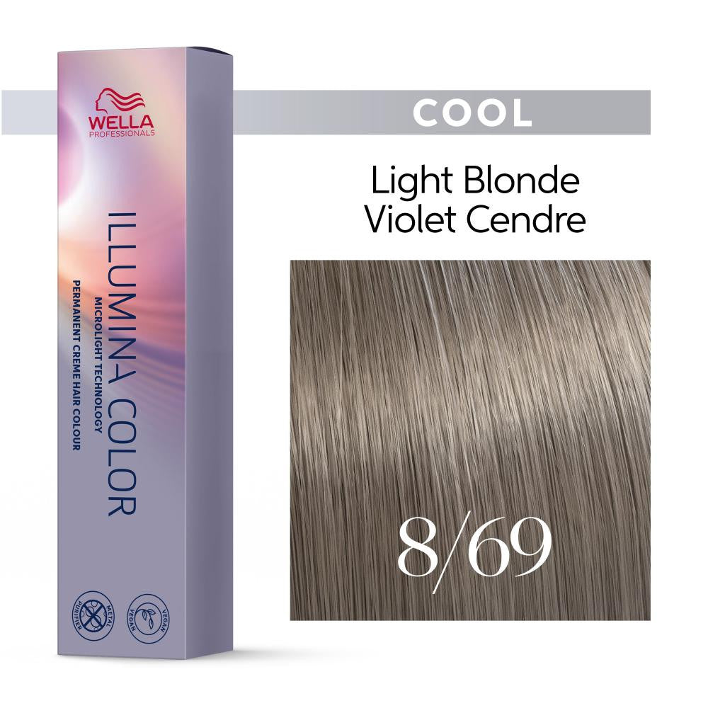 Illumina 8/69 - Light Violet Cendre Blonde