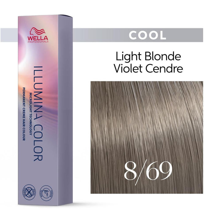 Illumina 8/69 - Light Violet Cendre Blonde