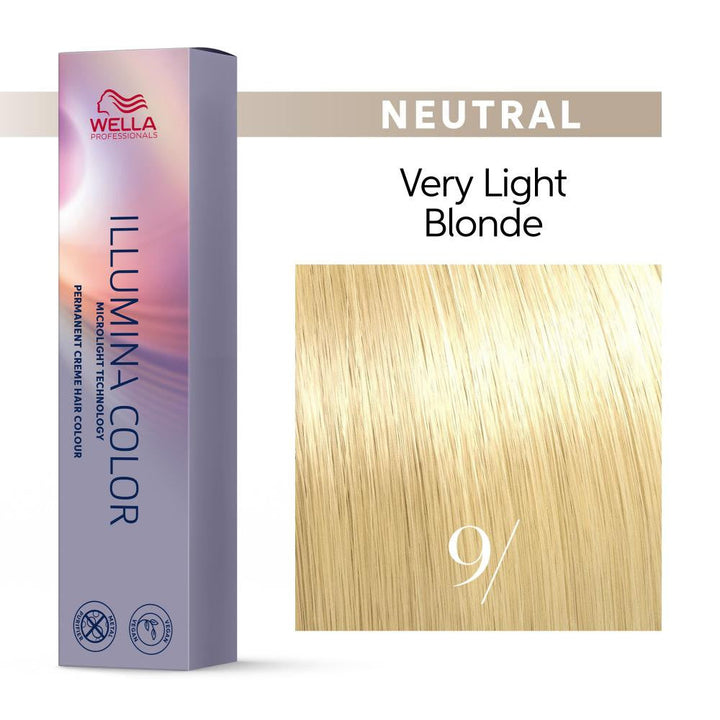Illumina Hair Color 9/ Very Light Blonde