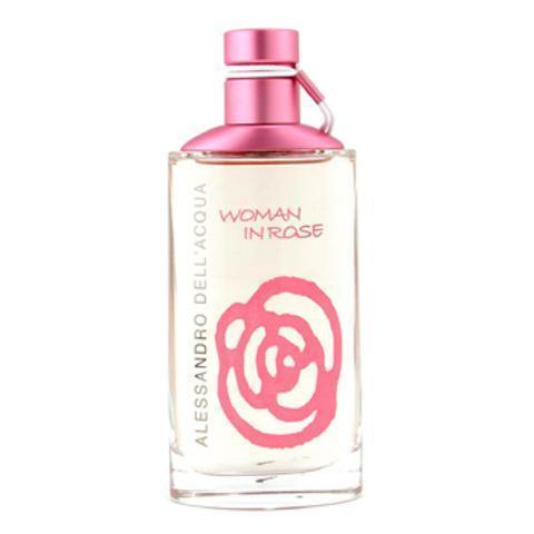 Woman in Rose eau de toilette spray